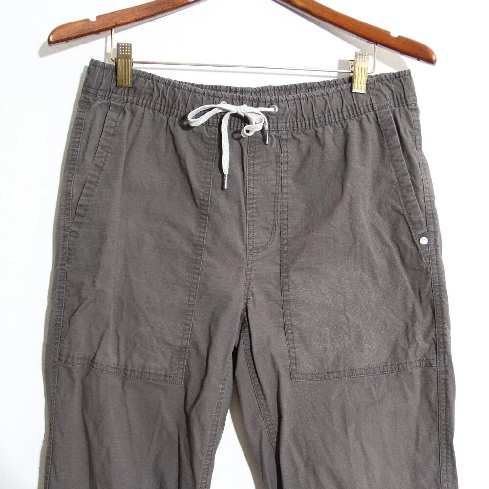Vuori Ripstop Pant Men's Gray Organic Cotton Size Small
